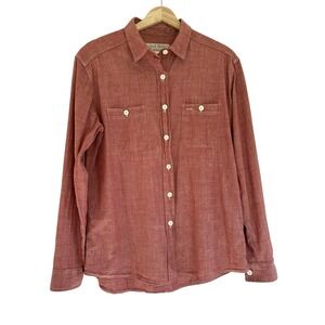 Jack Wills Womens Button Down Boyfriend Fit Shirt US 14‎ UK 10